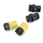 Round Brush Set for Steam Cleaner