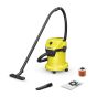 WD 3 Wet and Dry Vacuum Cleaner with Plastic Body of 17 l Tank Capacity